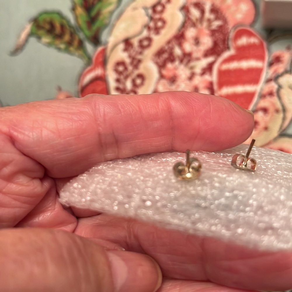Turqouis earring fr Italy - Picture 7 of 7